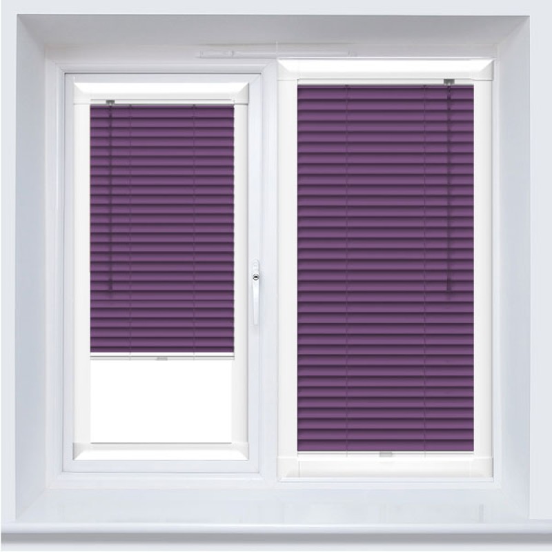 Aluminium Venetian Perfect Fit Blind - Damson