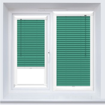 Aluminium Venetian Perfect Fit Blind - Electric Aqua