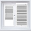Aluminium Venetian Perfect Fit Blind - Frosted Silver