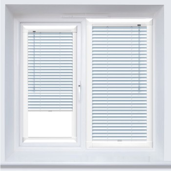 Aluminium Venetian Perfect Fit Blind - Ice Blue