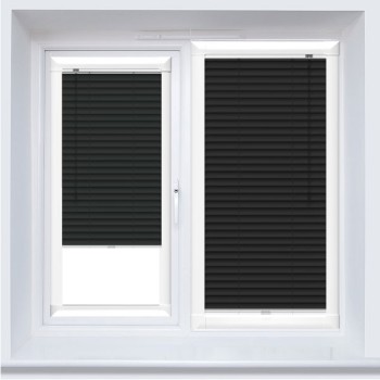Aluminium Venetian Perfect Fit Blind - Black