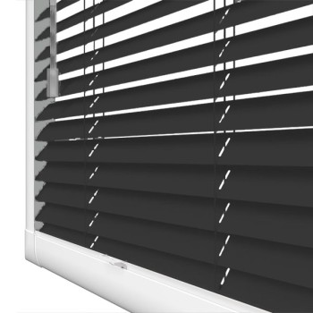 Aluminium Venetian Perfect Fit Blind - Black