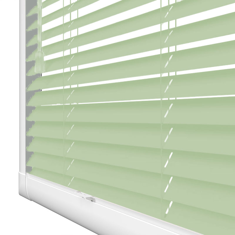 Aluminium Venetian Perfect Fit Blind - Mint Cream