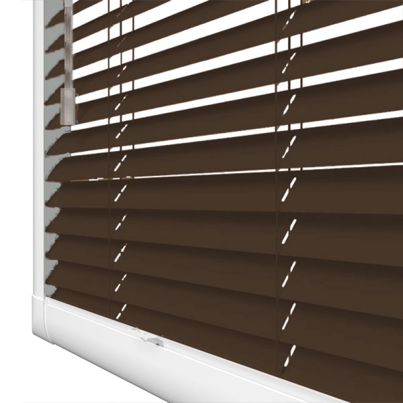 Aluminium Venetian Perfect Fit Blind - Mocha
