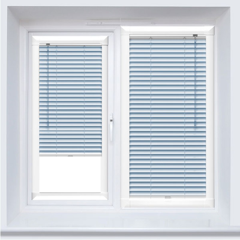 Aluminium Venetian Perfect Fit Blind - Oriental Blue
