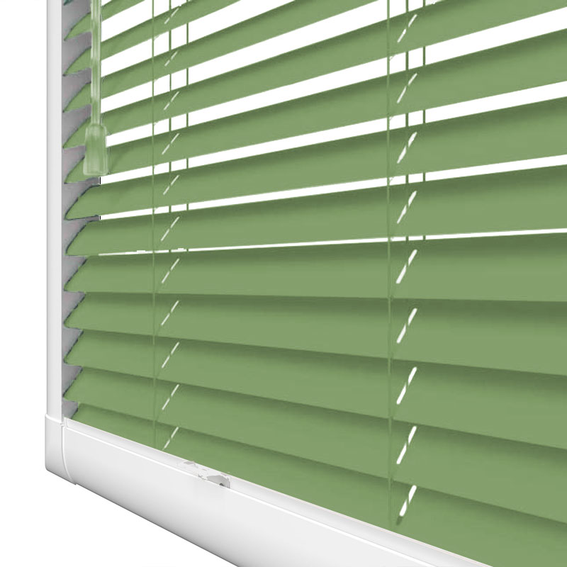Aluminium Venetian Perfect Fit Blind - Pistachio