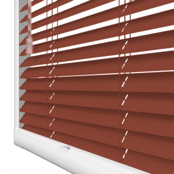 Aluminium Venetian Perfect Fit Blind - Russet