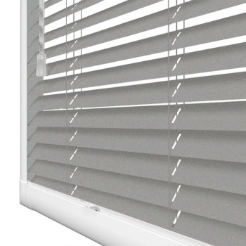 Aluminium Venetian Perfect Fit Blind - Satin Silver