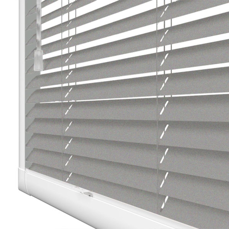 Aluminium Venetian Perfect Fit Blind - Satin Silver