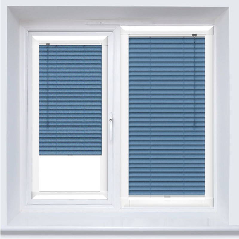 Aluminium Venetian Perfect Fit Blind - Sparkle Blue