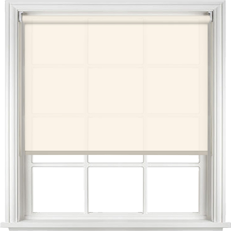 Core Light Filtering Roller Blind – Blanc