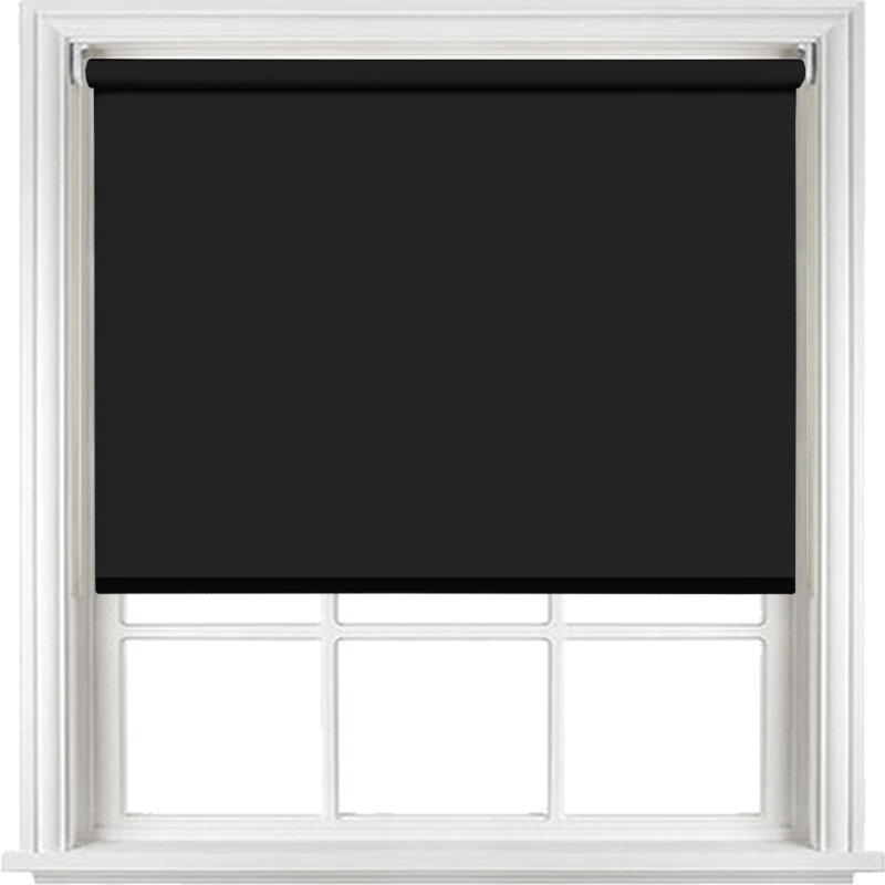 Prime Blackout Roller Blind – Black