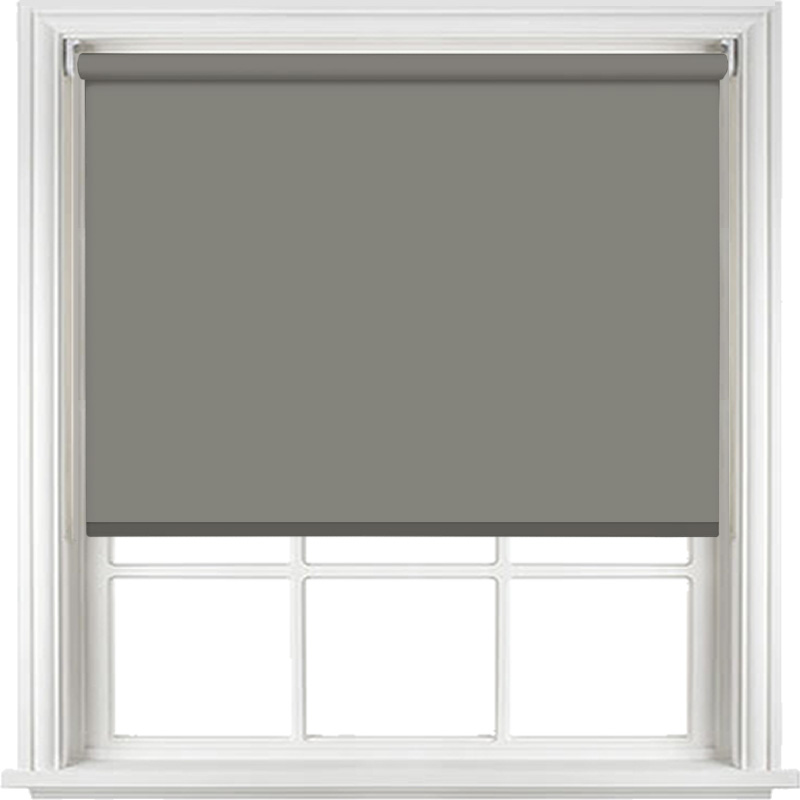 Prime Blackout Roller Blind – Dark Grey