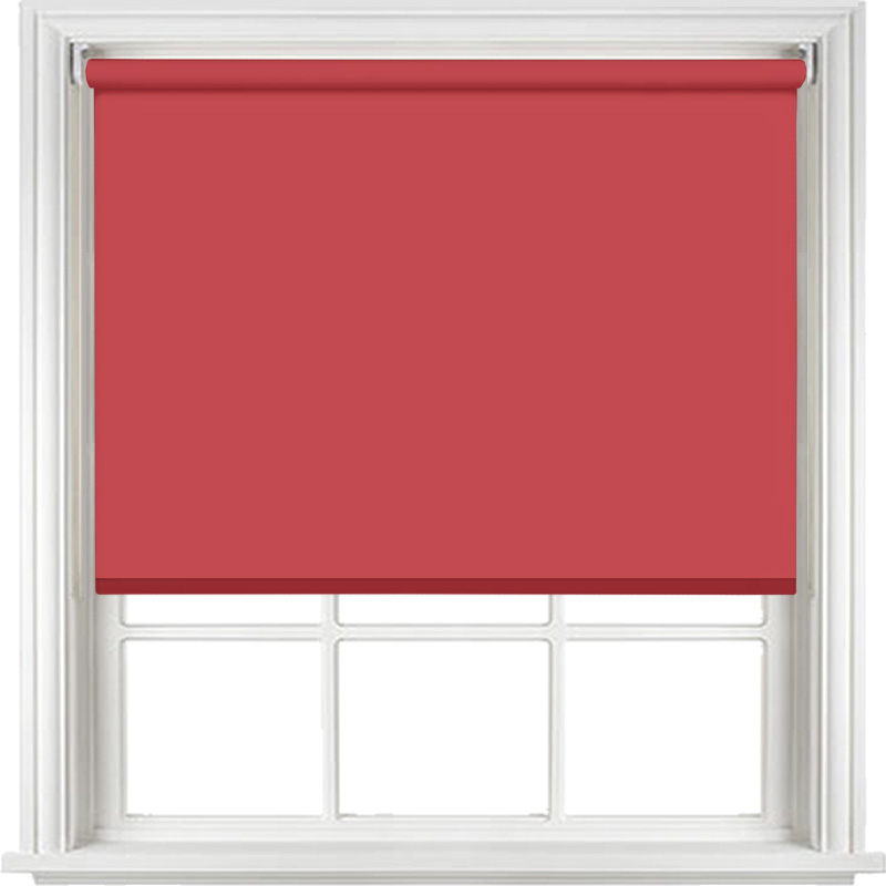 Prime Blackout Roller Blind – Red
