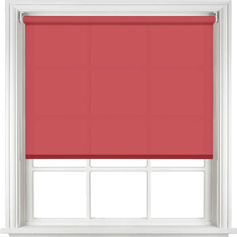Prime Light Filtering Roller Blind – Red