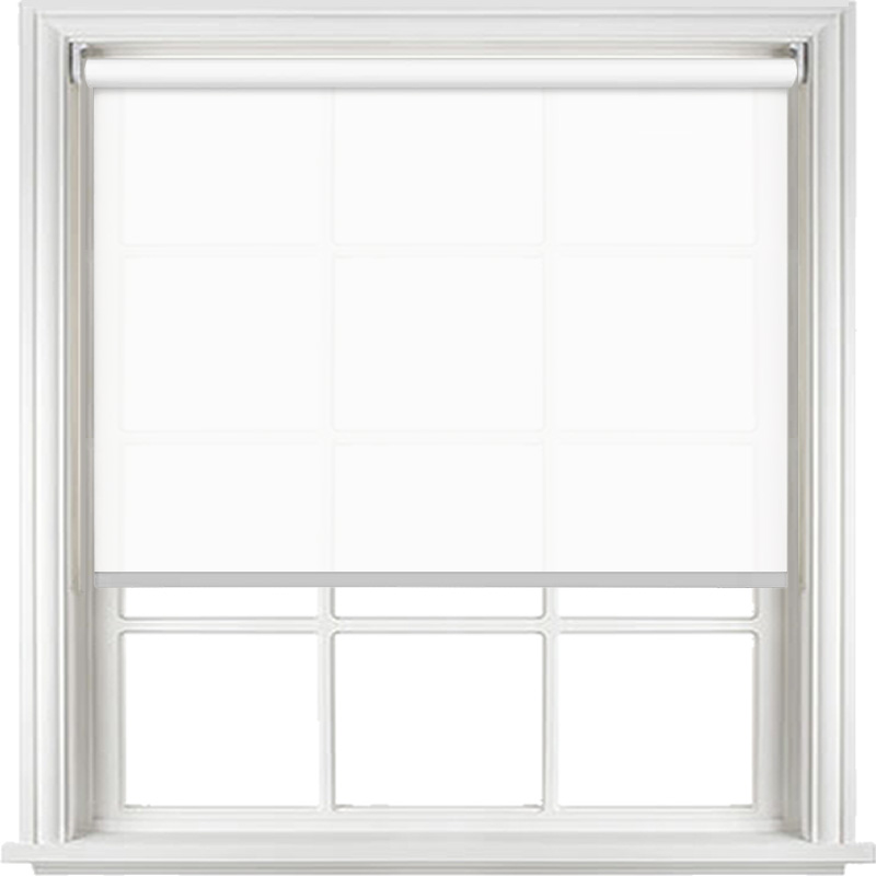 Prime Light Filtering Roller Blind – White