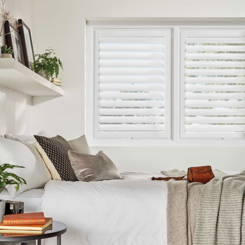 Perfect Fit Shutter Blind - Arctic White