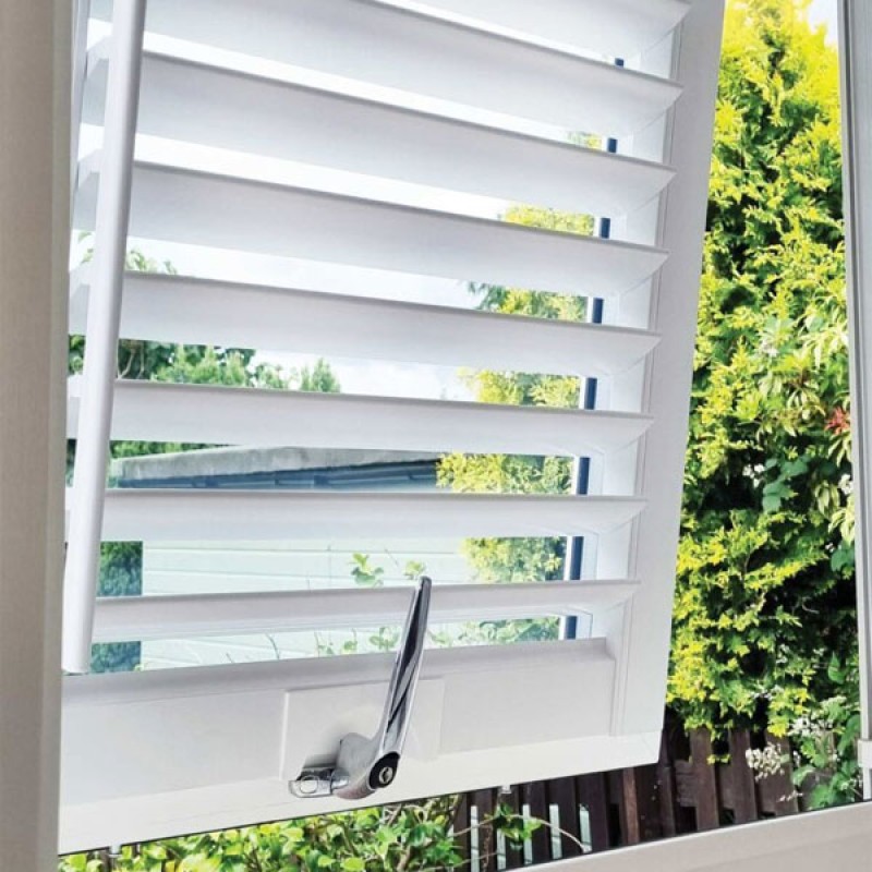 Perfect Fit Shutter Blind - Arctic White