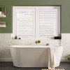 Perfect Fit Shutter Blind - Cotton White
