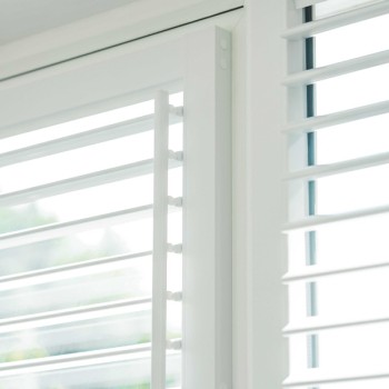 Perfect Fit Shutter Blind - Cotton White