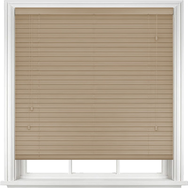 Expressions Faux Wood Venetian Blind 50mm Slat - Greige