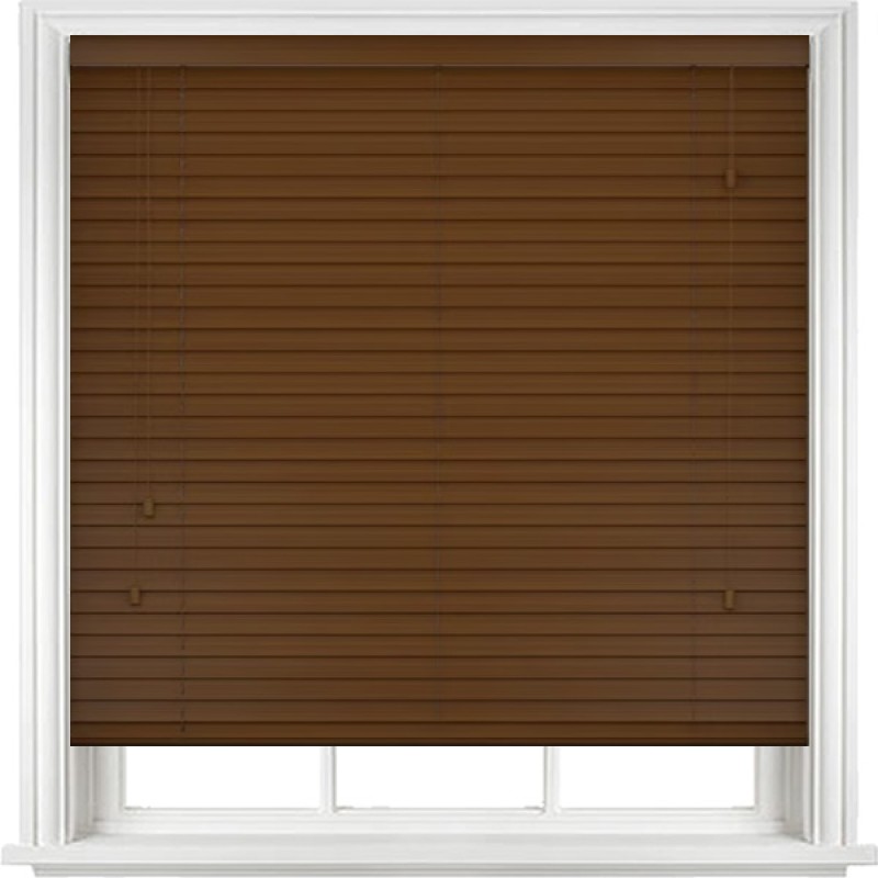 Expressions Faux Wood Venetian Blind 50mm Slat - Rustic Oak