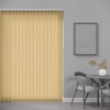 Atlas 89mm PVC Blackout Vertical Blind – Beige