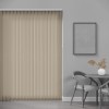 Atlas 89mm PVC Blackout Vertical Blind – Grey