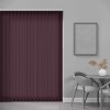 Core 89mm Light Filtering Vertical Blind – Amaranth