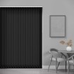 Black Vertical Blinds