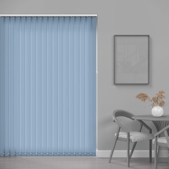 Core 89mm Blackout Vertical Blind – Air Blue