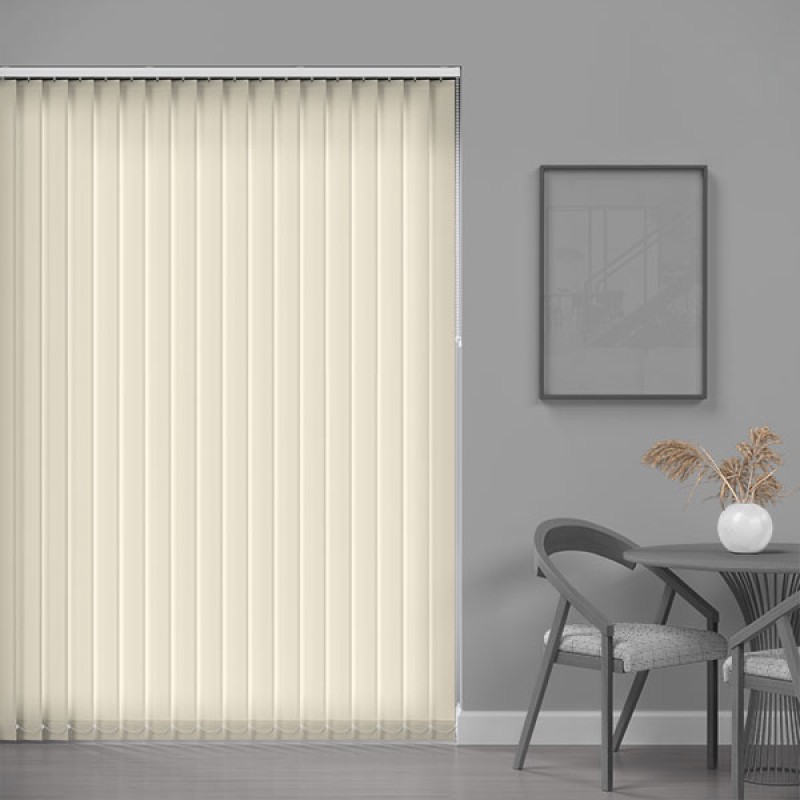 Core 89mm Blackout Vertical Blind – Blanc