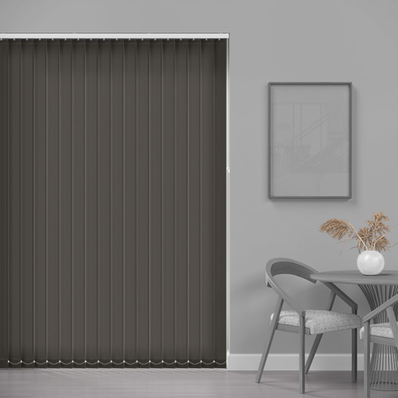 Core 89mm Blackout Vertical Blind – Grey