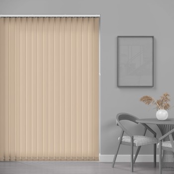 Core 89mm Blackout Vertical Blind – Moth