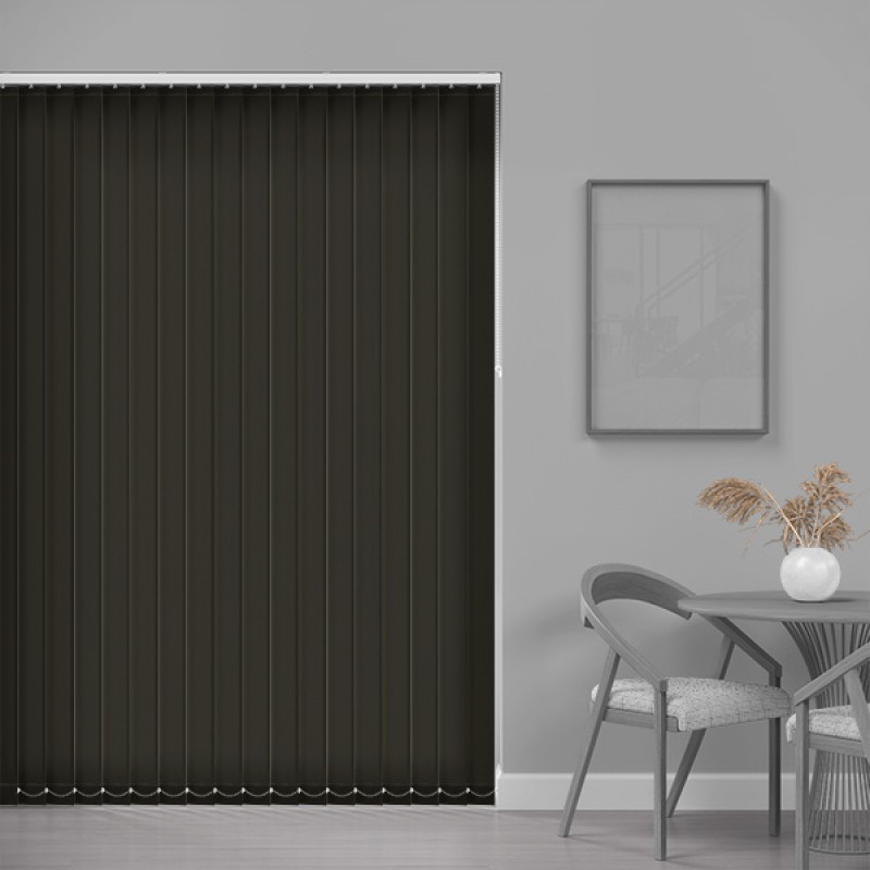 Core 89mm Blackout Vertical Blind – Raven