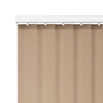Core 89mm Blackout Vertical Blind – Tan