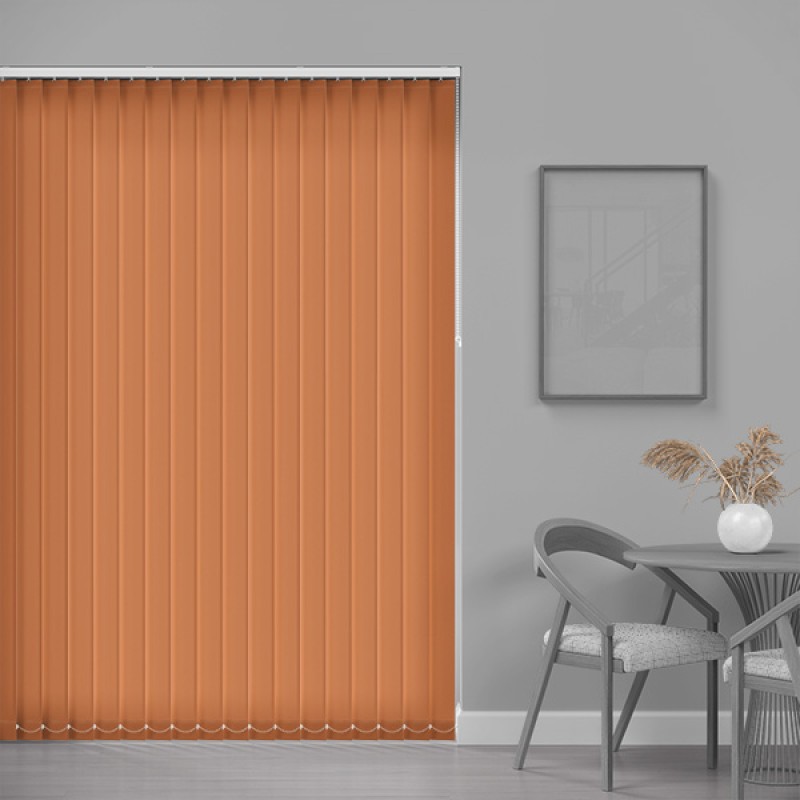 Prime 89mm Light Filtering Vertical Blind – Apricot