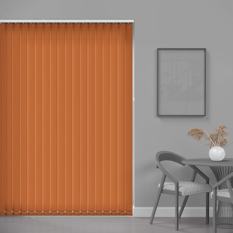 Prime 89mm Blackout Vertical Blind – Apricot