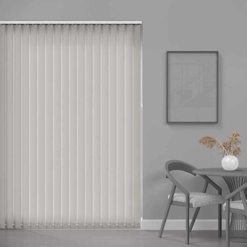 Prime 89mm Blackout Vertical Blind – Cloud