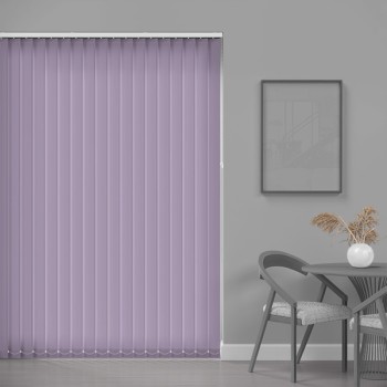 Prime 89mm Blackout Vertical Blind – Lilac