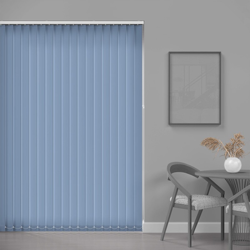 Prime 89mm Blackout Vertical Blind – Sky