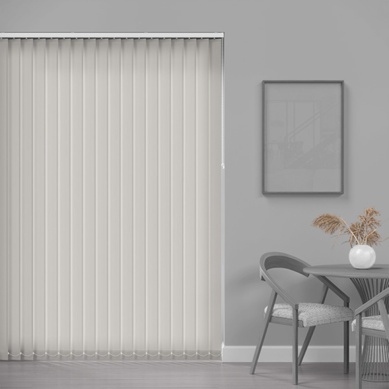 Prime 89mm Light Filtering Vertical Blind – Cloud
