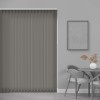 Prime 89mm Light Filtering Vertical Blind – Dark Grey