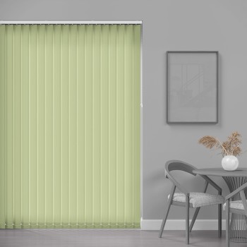 Prime 89mm Light Filtering Vertical Blind – Pear