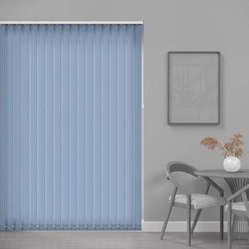 Prime 89mm Light Filtering Vertical Blind – Sky