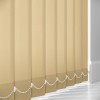 Atlas 89mm PVC Blackout Vertical Blind Slats – Beige