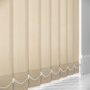 Atlas 89mm PVC Blackout Vertical Blind Slats – Fawn