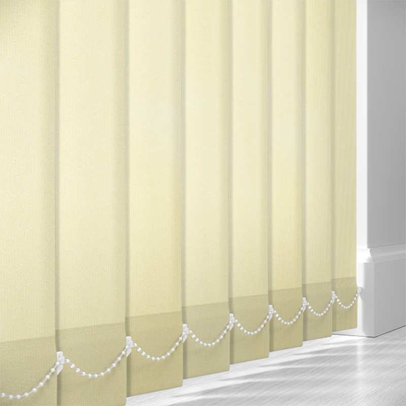 Atlas 89mm PVC Blackout Vertical Blind Slats – Ivory