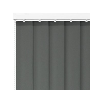 Atlas 89mm PVC Blackout Vertical Blind Slats – Stone