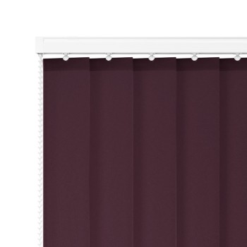 Core 89mm Blackout Vertical Blind – Amaranth